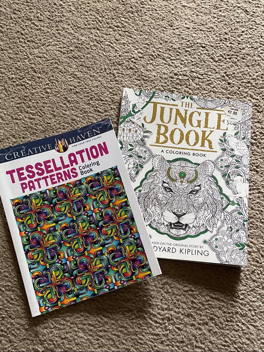 2 Adult Coloring Books